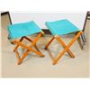 Image 1 : LOT DE 2 CHAISE PLIANTE