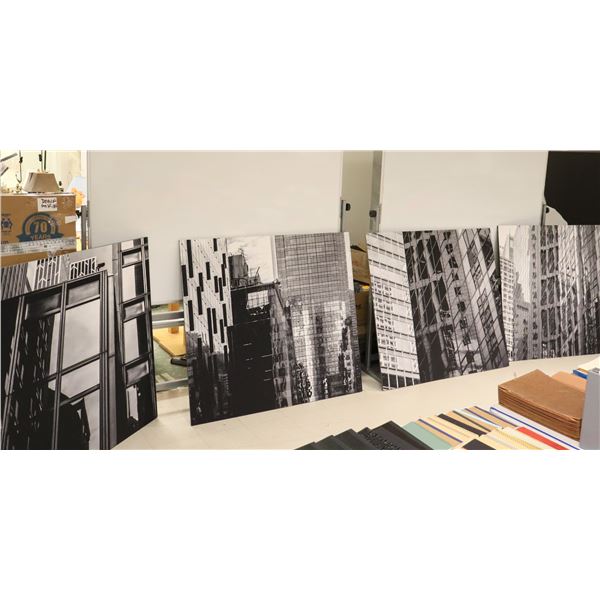 LOT DE 4 PANNEUX DE PHOTO 47"x52"