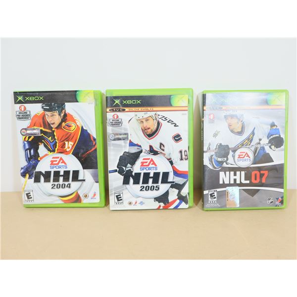 LOT DE 3 JEUX DE XBOX
