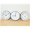 Image 1 : LOT DE 3 HORLOGES