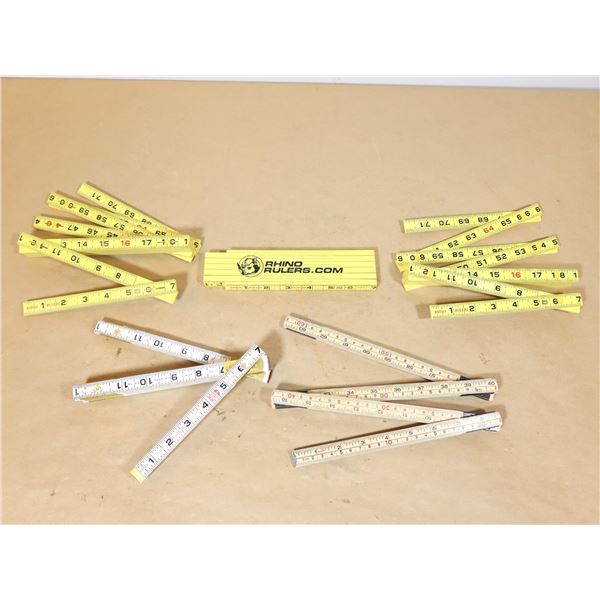 LOT DE 5 RÈGLES PLIABLES