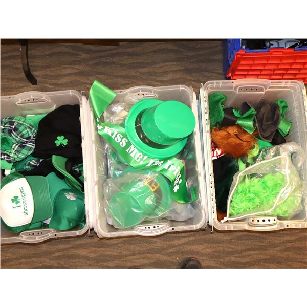 LOT DE DÉCORATIONS POUR LA SAINT PATRICK (SANS BACS)