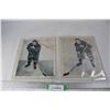 (4) 1930s NHL Toronto Player Prints - Hill, Schriner, Baldwin, Metz