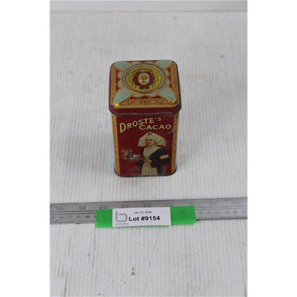 Small Vintage Droste's Cacao Tin