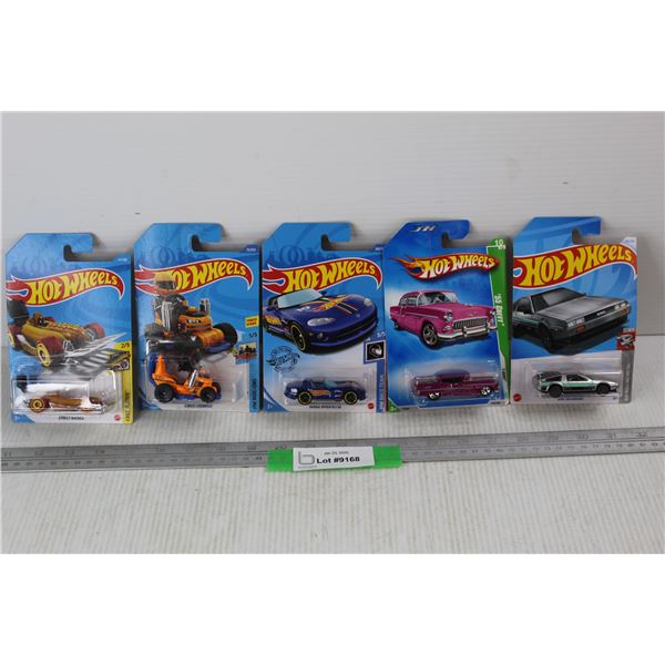 (5) Hot Wheel Treasure Hunt/ Regular Cars- All NIB