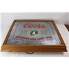 Image 2 : Coors Light Up Beer Sign- 20.5'' x 25.5'', Powers On