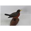 Image 3 : Robin On Driftwood Decor Piece, 7.5'' Tall