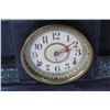 Image 3 : Vintage Mantle Clock w/ Key, 16.5'' x 6.5'' x 11'' - As Is