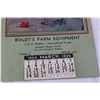 Image 3 : Vintage 1959 Boldt's Farm Equipment Calendar From Hepburn Saskatchewan- Missing Some Months