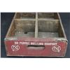 Image 2 : Dr. Pepper Wooden Bottle Crate - 12" x 18 1/2" x 4 1/2"