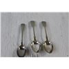Image 2 : Henry Sons Birks Goldsmiths and Silversmiths (7) Silver Spoons, Silver Plated Fork