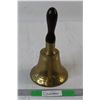 Brass Bell with Wooden Handle