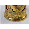 Image 3 : Miniature Brass Crown Coin Bank