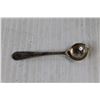 Image 6 : Sterling Silver Open Salt With Spoon, Sterling Silver Tea Strainer