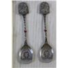 Image 2 : RCMP - (3) Decorative Spoons, Belt Buckle, (3) Pins