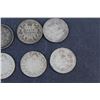 Image 4 : (3) Canadian Nickels - 1903 up to 1919, (7) Dimes - 1918 up to 1936