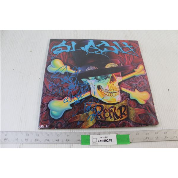 SLASH Refn'R Autographed Album Cover - No Record Consigner Says Authentic
