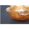 Image 5 : Marigold Carnival Glass Wreathed Cherry Berry Bowl