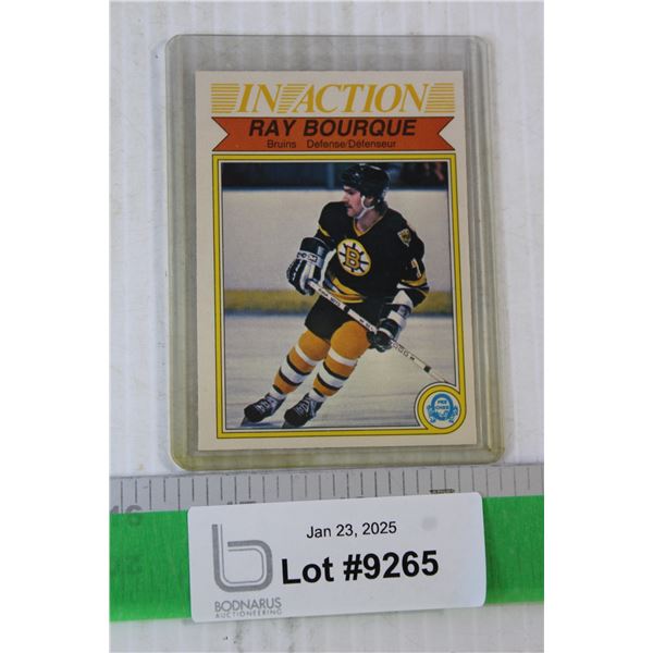 Ray Bourque 1982-83 OPC Hockey Card