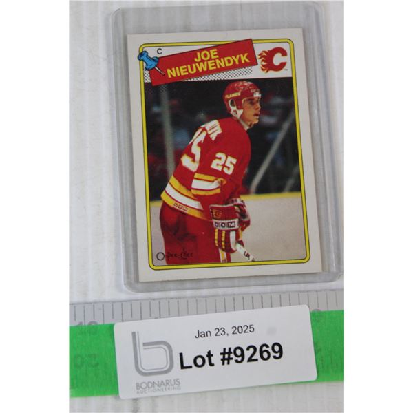 Joe Nieuwendyk 1988-89 OPC Rookie Hockey Card