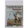 Image 1 : Remington Gun Metal Sign - 12 1/2" x 16"