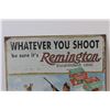 Image 2 : Remington Gun Metal Sign - 12 1/2" x 16"