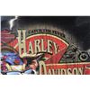 Image 3 : Harley Davidson Metal Sign - 17" x 12 1/2"