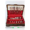 Image 1 : Rodgers Silver Plated Cutlery Set in Wooden Storage Box
