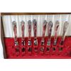 Image 2 : Rodgers Silver Plated Cutlery Set in Wooden Storage Box