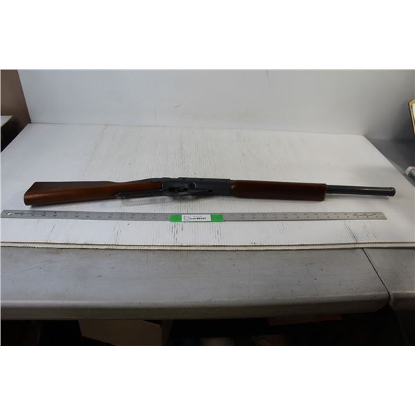 Vintage BB Gun With Wooden Stock