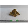 Brass Inkwell