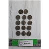 (14) US 5 Cents Coins