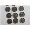 Image 3 : (13) 1960s US 5 Cents Coins