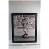 Image 1 : Framed Sandy Koufax Autographed 20x24 Black and White Glossy Photo  - Consignor Says Authentic - COA