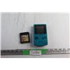 Image 1 : Nintendo Gameboy Color Gaming Console - As Is and Bust a Move Cartridge Game