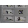 Image 4 : Framed Ducks Unlimited Miniature Decoy Collection 33'' x 24''