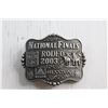 Image 2 : National Finals Rodeo Hesston Wrangler NFR 2003 Belt Buckle
