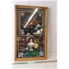 Image 1 : * Vintage Pepsi-Cola Advertising Mirror Clock 21 3/8" x 13 3/8" As Is