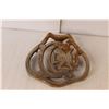Image 2 : (2) Vintage Metal Stove Trivets 1905