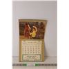 Image 1 : Mead's Drug Store December 1972 Calendar 14" x 8.25"