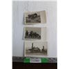 Image 1 : (3) Antique Black & White Real Photo Post Cards