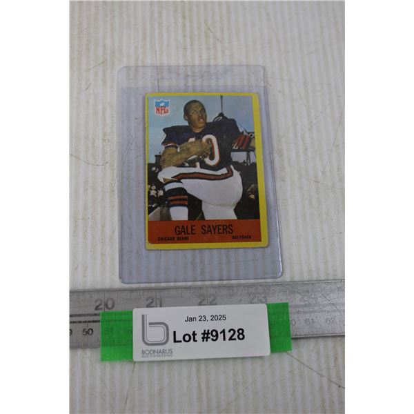 1960s Topps Gale Sayers NFL Football Card