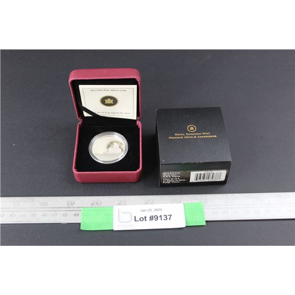 ^2012 Royal Canadian Mint R.M.S Titanic $10 Dollar Fine Silver Coin