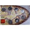 Image 4 : ^Royal Canadian Mint Millenium Canadian 1999 Quarter Set