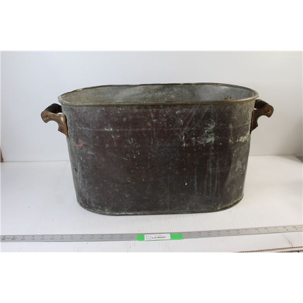 * Copper Boiler - 23" x 12" x 12"