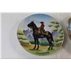 Image 2 : (2) Decorative Wall Hanging Mountie Plates