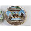 Image 3 : (2) Decorative Wall Hanging Mountie Plates