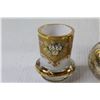 Image 2 : Candle Holder, Brass perfume Bottle Decor, Wooden Box With Mirror