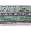 Image 2 : Canadian One Dollar Bill - 1967