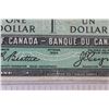 Image 2 : Canadian One Dollar Bill - 1954